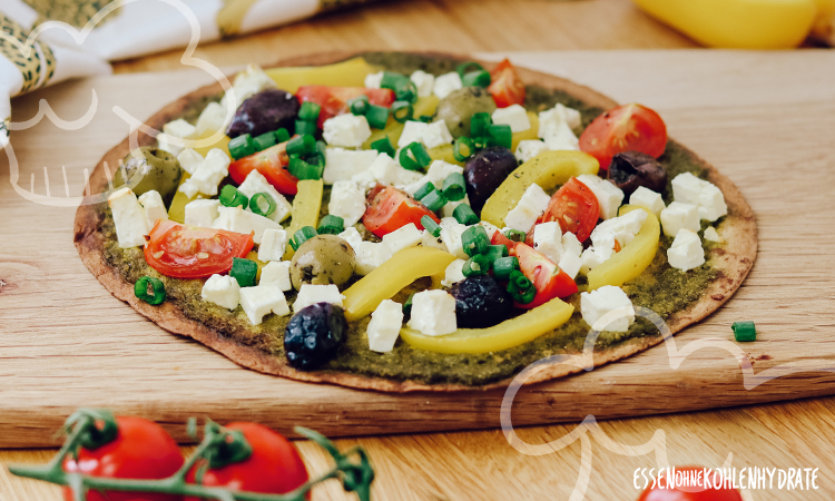 Mediterrane-Wrap-Pizza