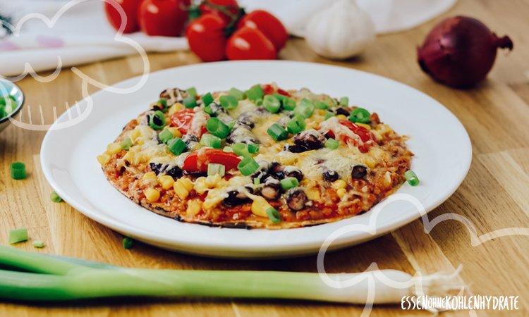 Tex-Mex Wrap-Pizza