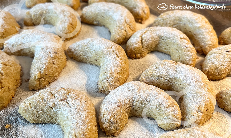 Protein Vanillekipferl ohne Zucker