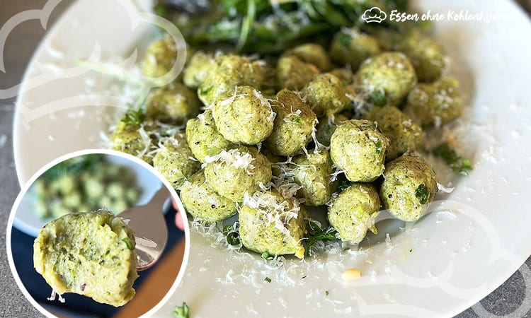 Brokkoli-Gnocchi mit Parmesan