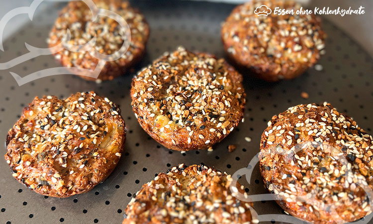 High Protein Hüttenkäse-Buns (ohne Mehl)