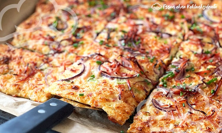 Low-Carb Blitz-Flammkuchen